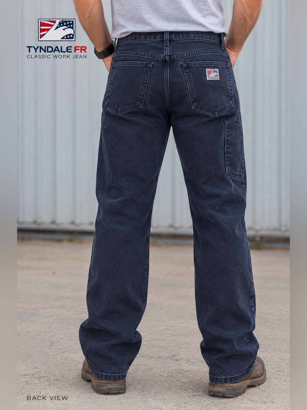 Tyndale Men’s Navy Work Jeans 32/34